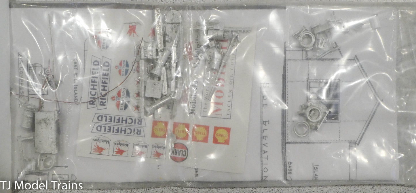 SS Ltd. HO #7212 Service Station Exterior Details Set