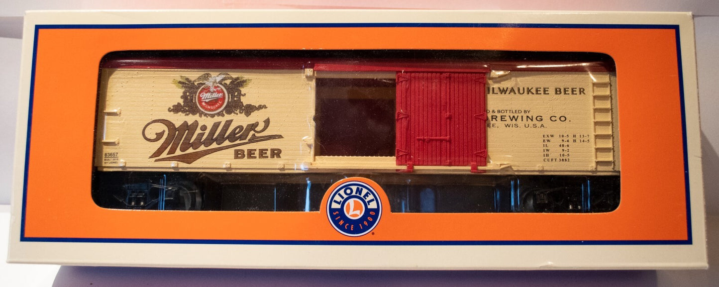 Lionel O Scale  #6-83657 MILLER REEFER
