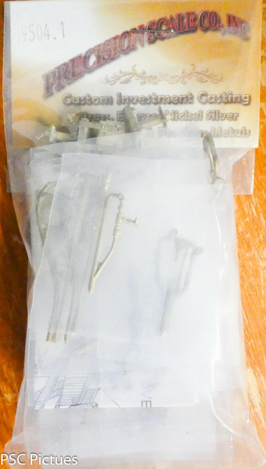 Precision Scale O #9504.1 Interior Detailing for Bog BoyChallenger * Large Arti
