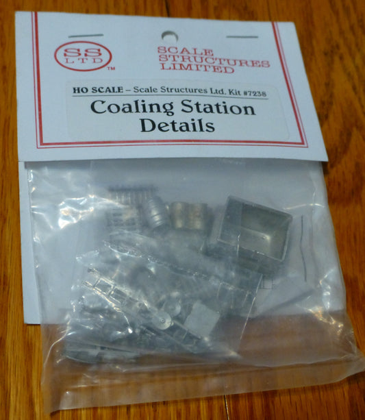 SS Ltd. HO #7238 Coaling Station Details (Details kit)