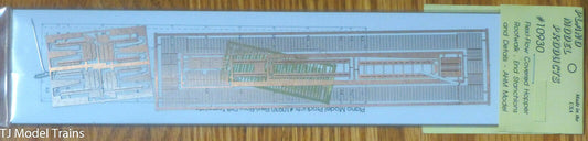 Plano HO #10930 Flexi-Flow Cvd. Hopper, End Stanchions and details- AHM Model