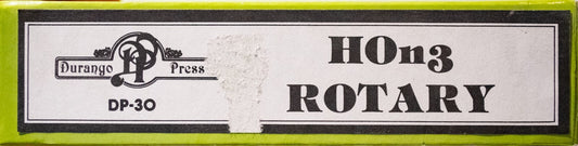 Durango Press HOn3 #30 Rotary Snowplow kit