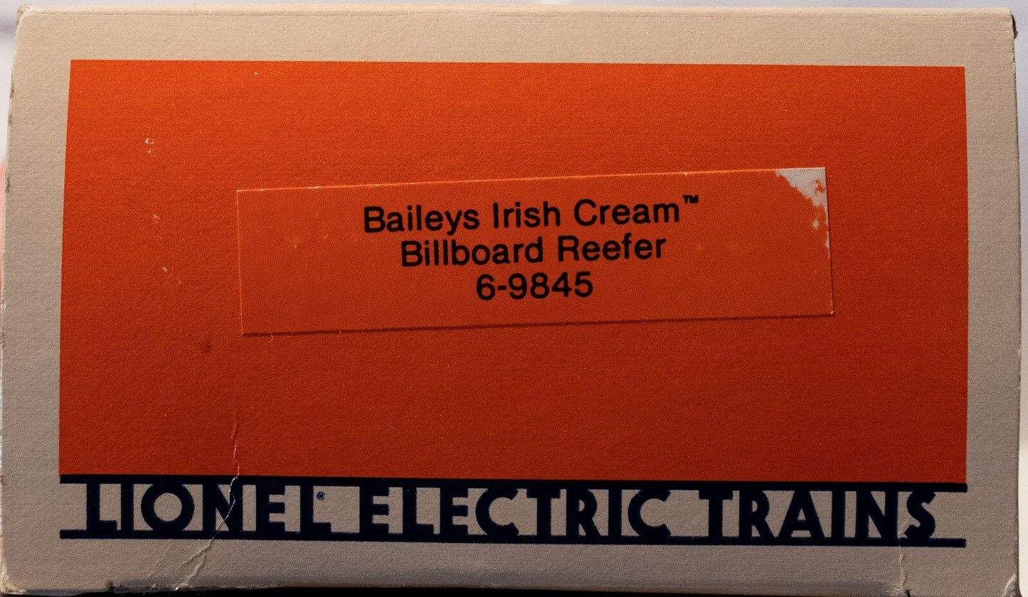 Lionel #6-9845 Baileys Irish Cream Billboard Reefer (Used)
