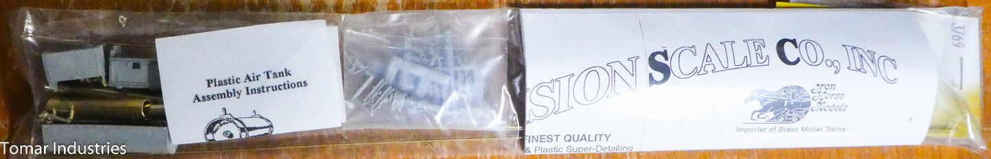 Precision Scale HO #3769 Pullman Standard Non-Air Conditioning Under-Body detail