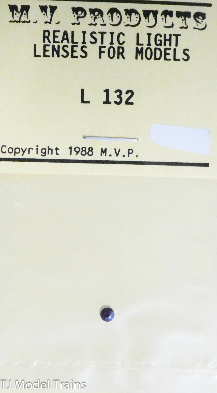 M.V. Products #132 (1/35 Scale) 4.46" Black Infrared Lights for Military Vehicle