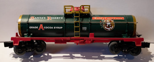 Lionel O Scale  #6-81372  SANTA'S RESERVE COCOA TANK CARS