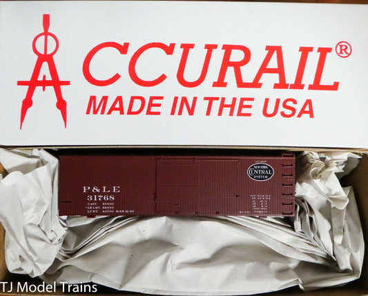 Accurail HO #1313 Pittsburgh & Lake Erie/NYC 36' Double Sheath Wood Boxcar