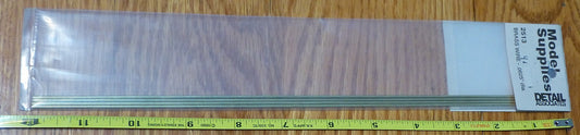 Detail Associates #2513 Round Brass Wire pkg(4) -- 1/16" Diameter