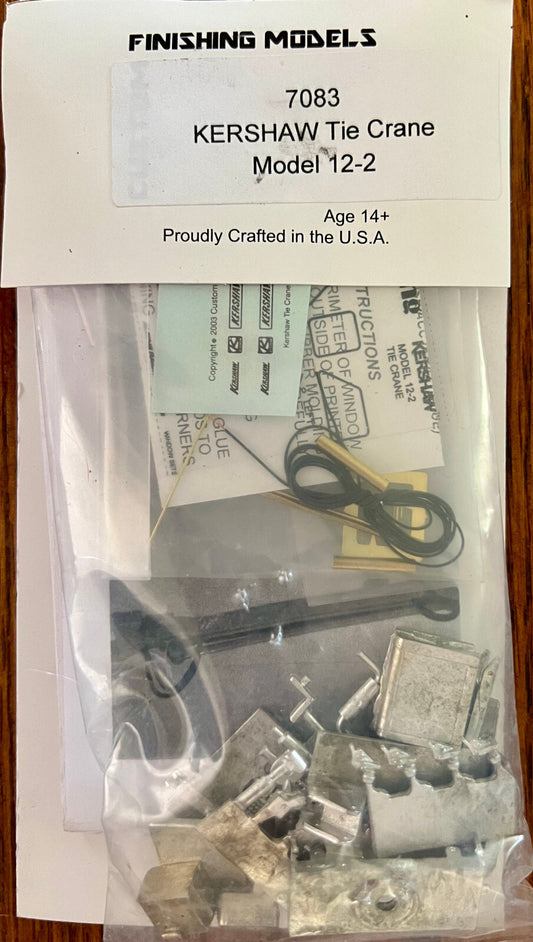 Custom Finishing HO #7083 (MOW) / Work Train Equipment (Unpainted Metal Kit) --