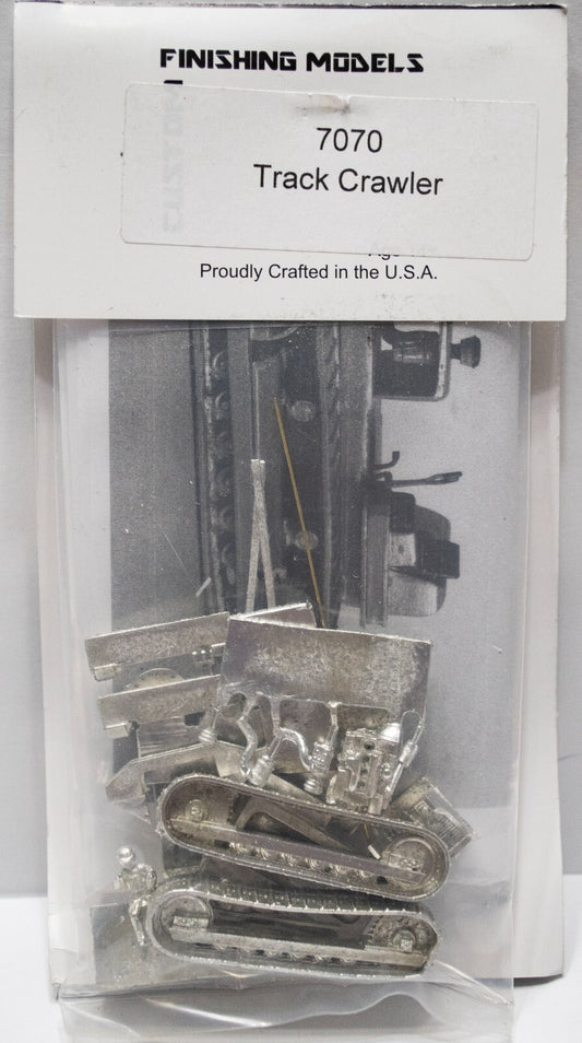 Custom Finishing HO #7070 Tracked Crawler/Dozer (D-7 Similar) - Kit