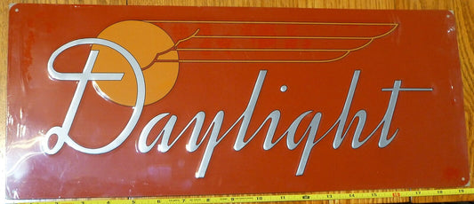 Microscale Metal Sign #10501 SP Daylight (Embossed) 19 1/2"x 8"