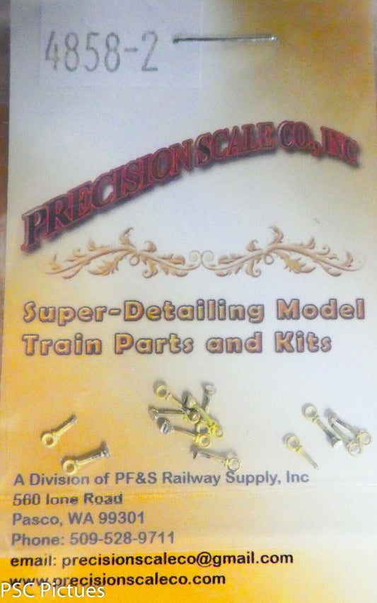 Precision Scale #4858.2 Lift Rings, Small, .036" Dia. Core (Brass)