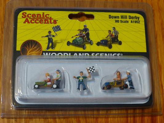 Woodland Scenics #1952 ( Down Hill Derby ) HO Scale