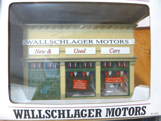 Walthers Cornerstone HO #931-805 Wallschlager Motors (Built Up Kit) We Combine