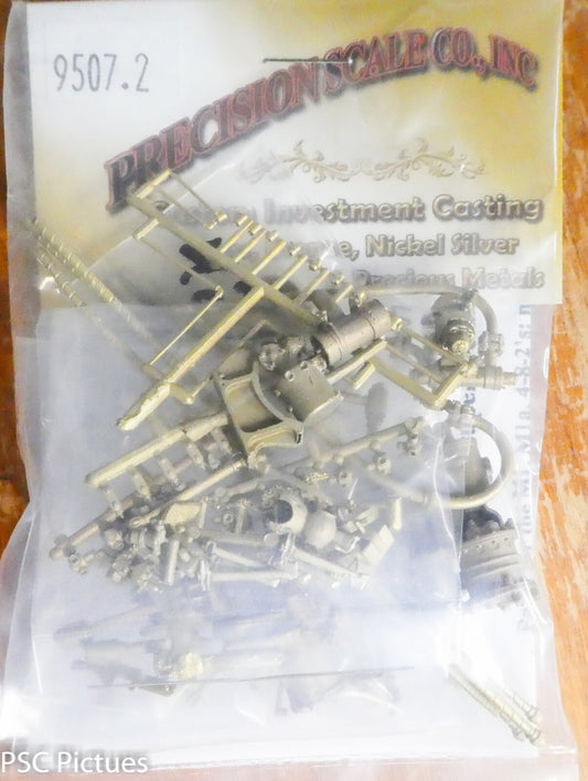 Precision O #9507.2 Chassis & Super-Structure for: MI, MIa, 4-8-2 & Others PRR