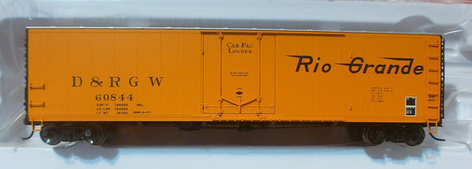 Atlas HO #20002970 Rio Grande (Late) 50' Plug Door Box Car (Rd #60844)