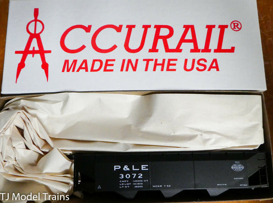 Accurail HO #7563 (Rd #3072) Pittsburgh & Lake Erie (Offset Triple Hopper Kit)