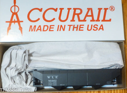 Accurail HO #7559 (Rd #80462) Wheeling & Lake Erie W&LE (70 Ton Offset Twin Hop