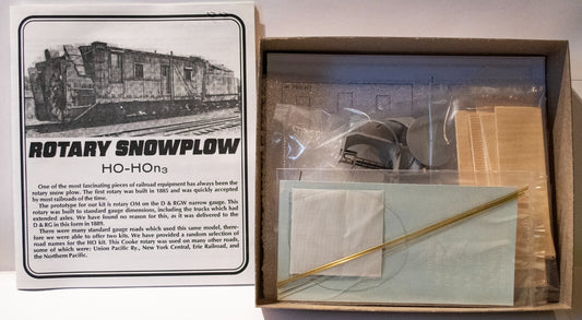 Durango Press HO #31 Rotary Snowplow