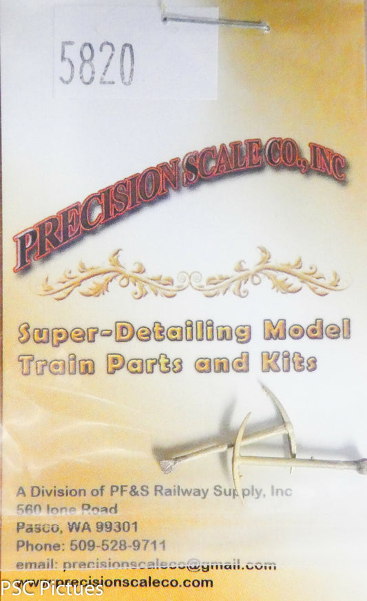 Precision Scale O #5820 Pick, Double Bitted, Curved (Brass Castings 2)