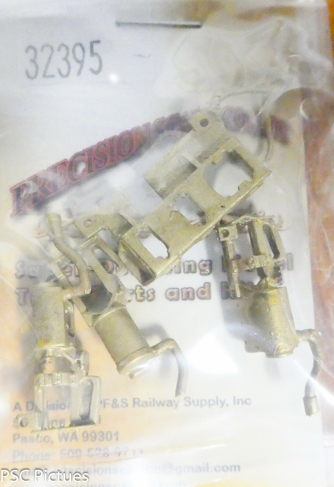 Precision Scale HO #32395 Engine Assembly Set, Less Valve Gear (Brass)