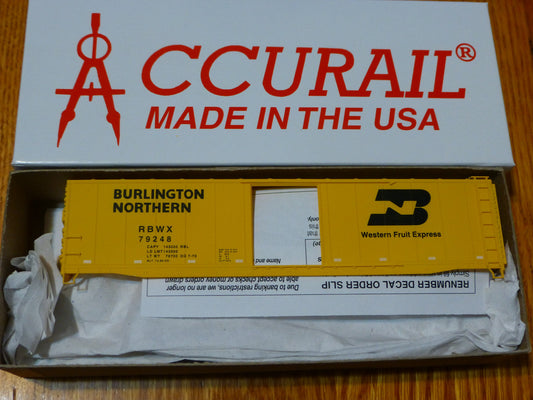 Accurail HO #5129 Western Fruit Express - Burlington No