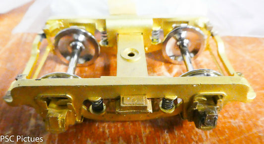 Precision Scale O #9089.2 Trucks (Built) Brass PRR 2D-P5 4-Wheel Pass (1 Pair)