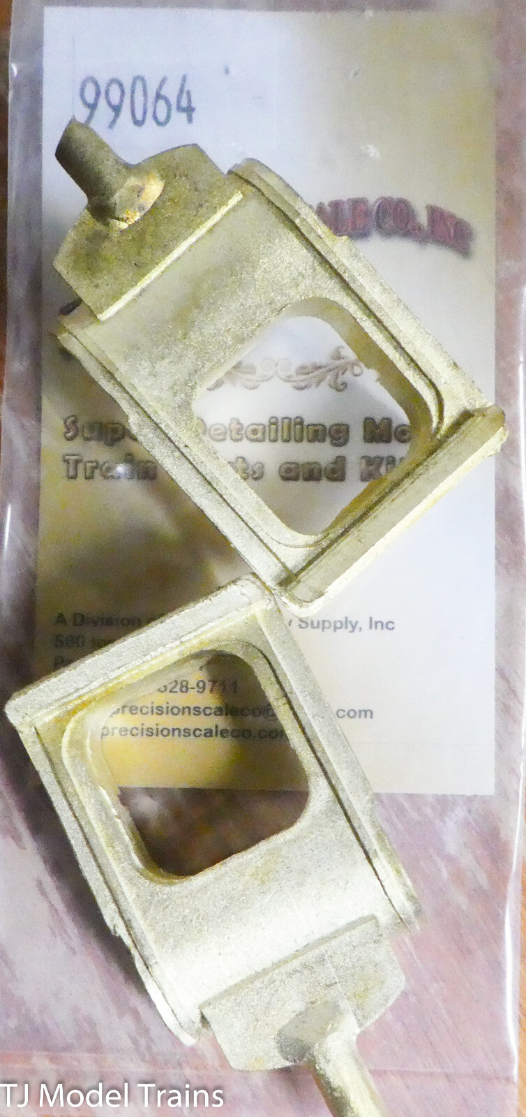 Precision Scale #99064 (Large /Multi-Scale) Steam Chest & Cylinder Cover, L&R(Br