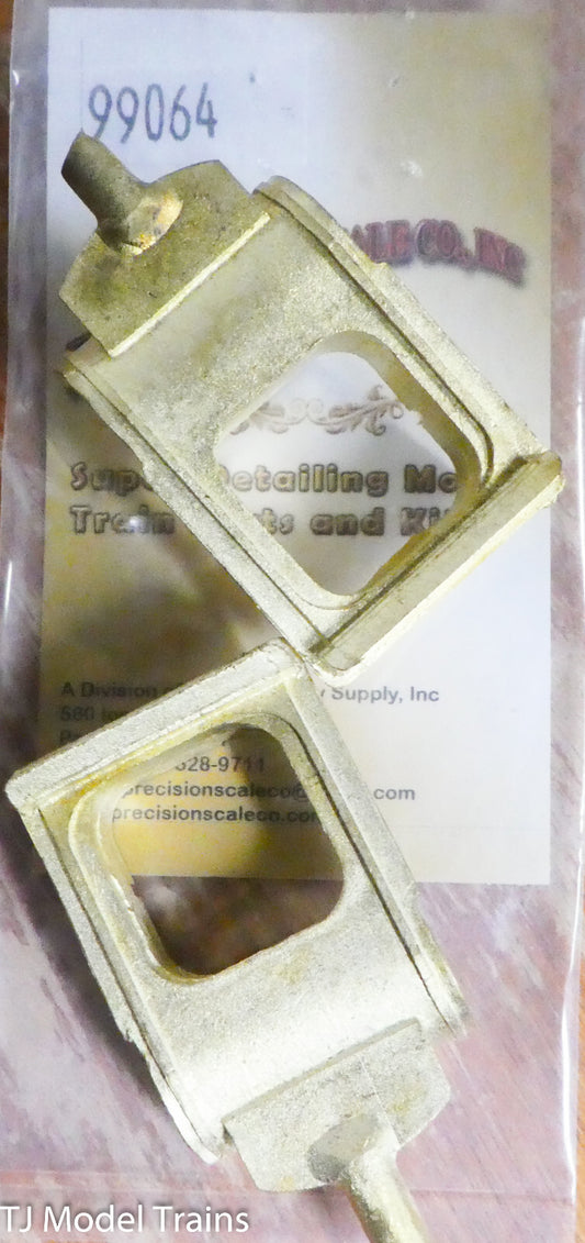 Precision Scale #99064 (Large /Multi-Scale) Steam Chest & Cylinder Cover, L&R(Br