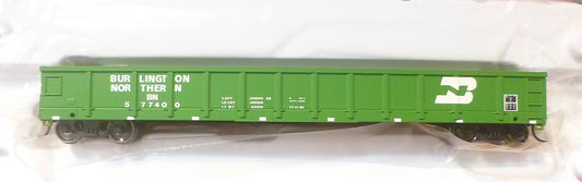 Atlas TM HO #20003117 Burlington Northern Rd #577400 ( Evans 52' Gondola )