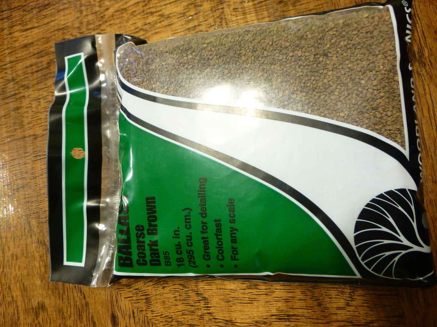 Woodland Scenics #785-85 Dk. Brown Coarse Ballast Bag