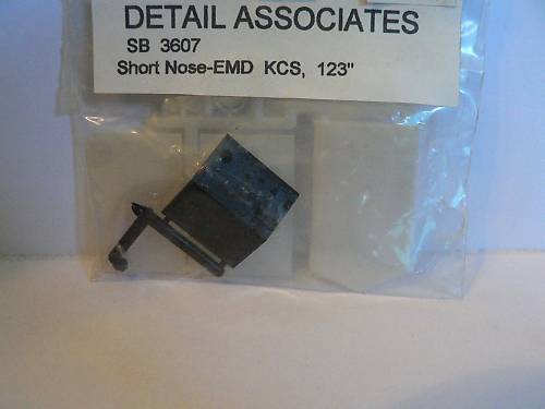 Detail Associates HO #3607 Short Nose EMD KCS