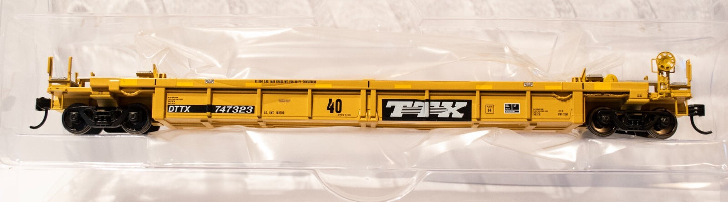 Walthers HO #910-8437 Thrall Rebuilt 40' Well Car - Ready to Run -- TTX DTTX #74
