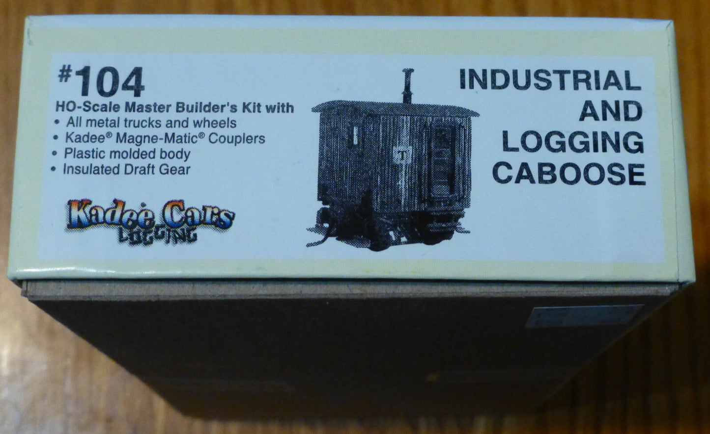 Kadee HO #104 Industrial & Lodding Caboose (Kit form)