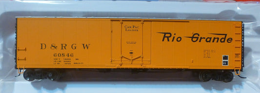 Atlas HO #20002971 Rio Grande (Late) 50' Plug Door Box Car (Rd #60846)