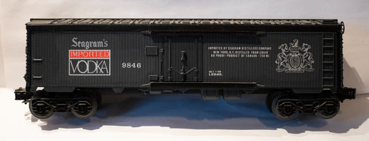 Lionel O Scale (Used) #6-9846 Seagram's Vodka Billboard Reefer