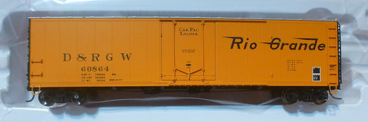Atlas HO #20002972 Rio Grande (Late) 50' Plug Door Box Car (Rd #60864)