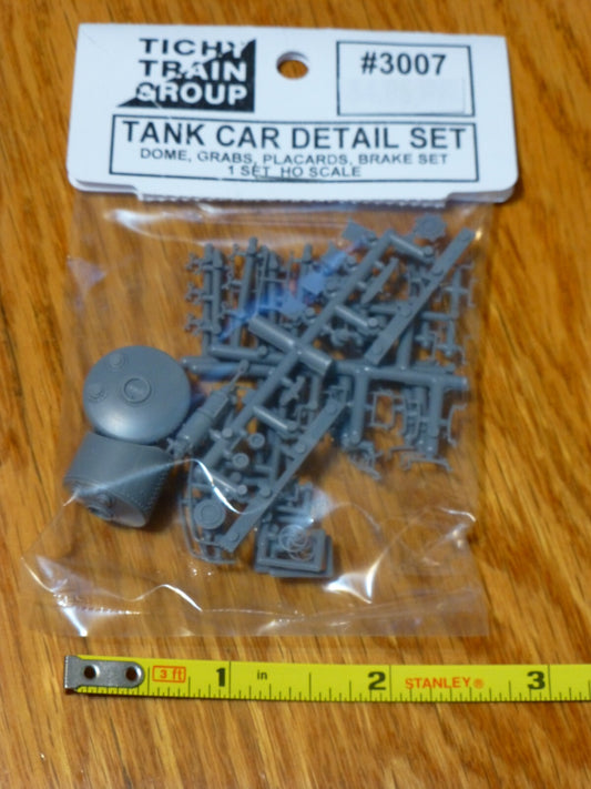 Tichy Train Group HO #3007 Tank Car Detail Set for 1915-1950 Vintage Cars -- 54