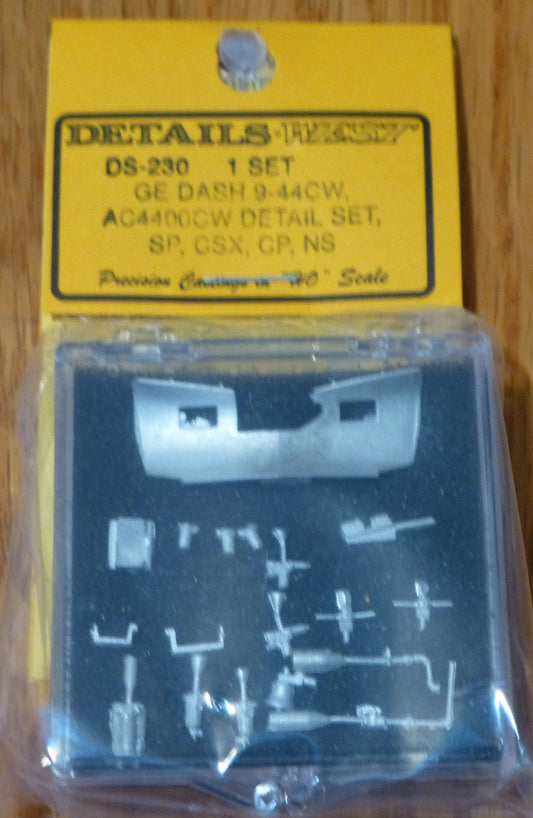Details West HO #230 GE Detail Set -- SP, CSX, NS & CP