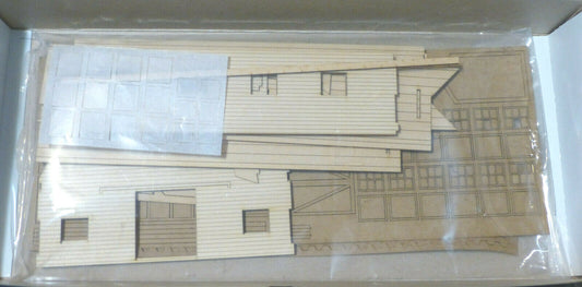 American Model Builders, Inc. HO #87 Country Barn (Laser Cut Building) NEW