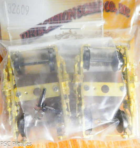 Precision Scale HO #32609 Built Kit /Budd Class 4wh. 41ER Roller Bearing 36" (BR