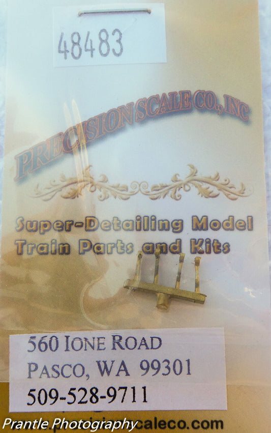 Precision Scale #48483 Pipe Brackets, Single, Cored .020"