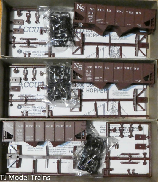 Accurail HO #8094 Norfolk Southern USRA Hopper (3 Pack)