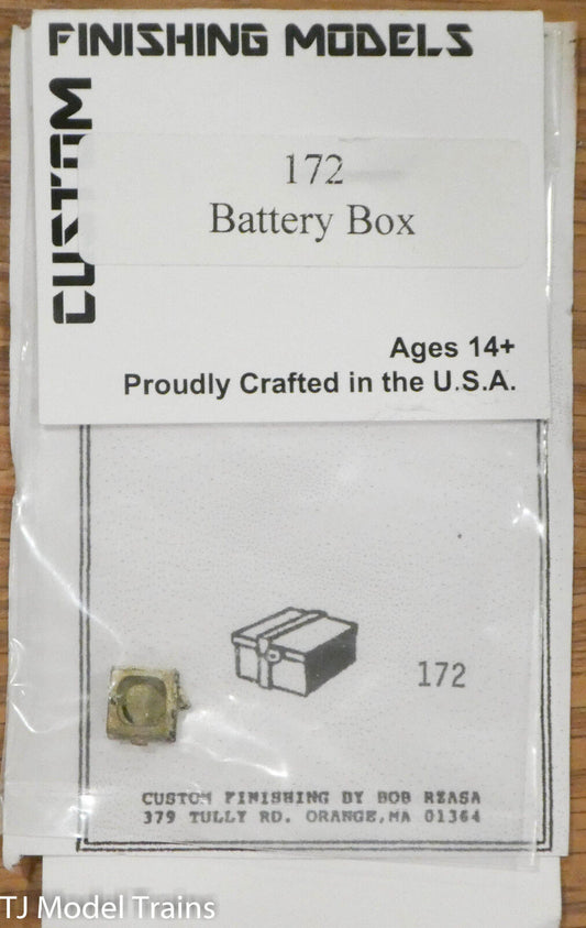 Custom Finishing HO #172 Battery Box