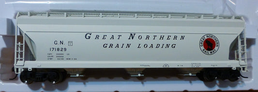 Atlas HO #20002867 GN ACF 4650 3-Bay Centerflow Cov'd Hopper Post-1971 Rd#171829
