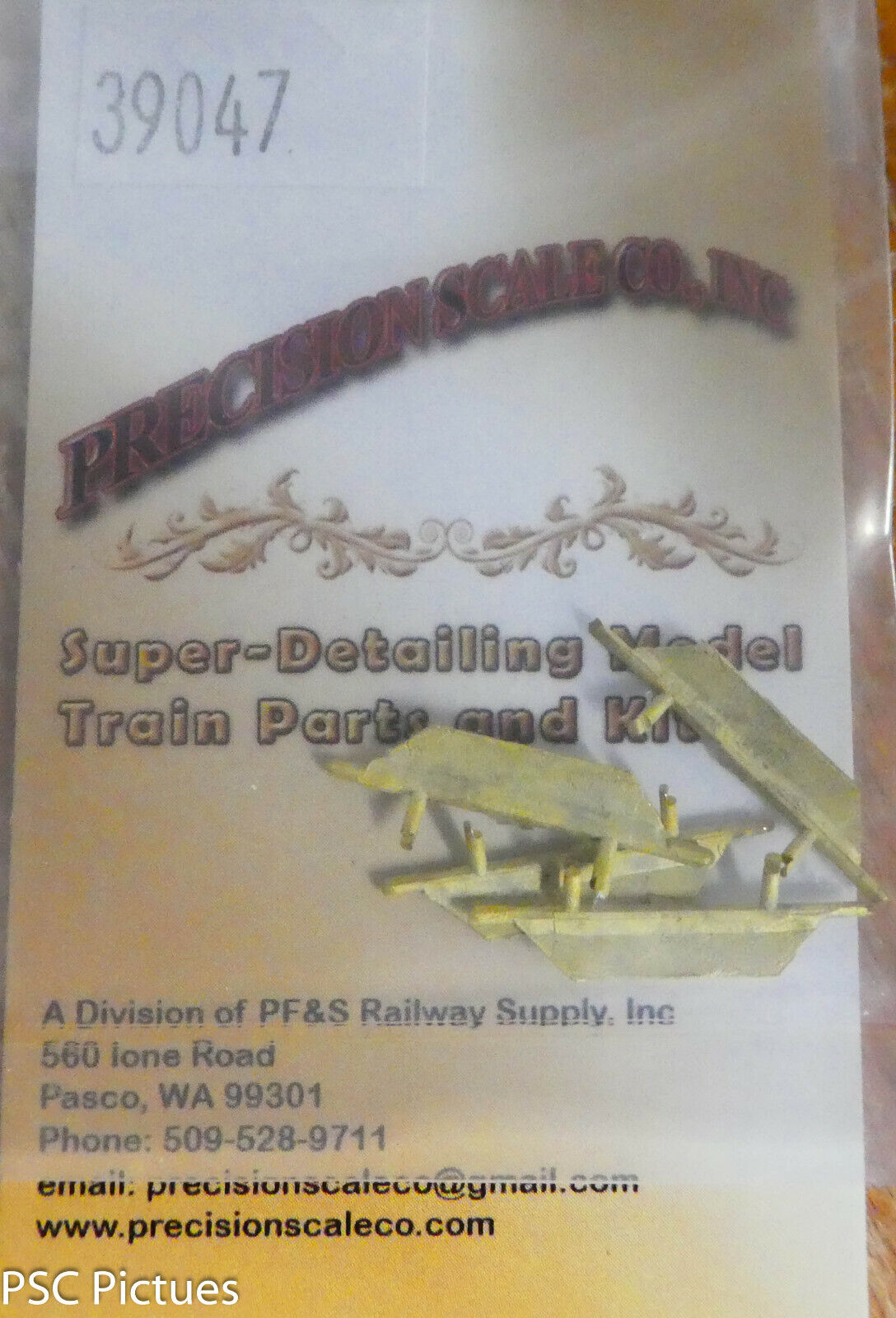 Precision Scale HO #39047 EMD Cab Shade (Brass Castings) 4 in pkg