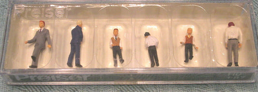 Preiser HO #590-10560 Pedestrians -- Churchgoers II pkg(6)