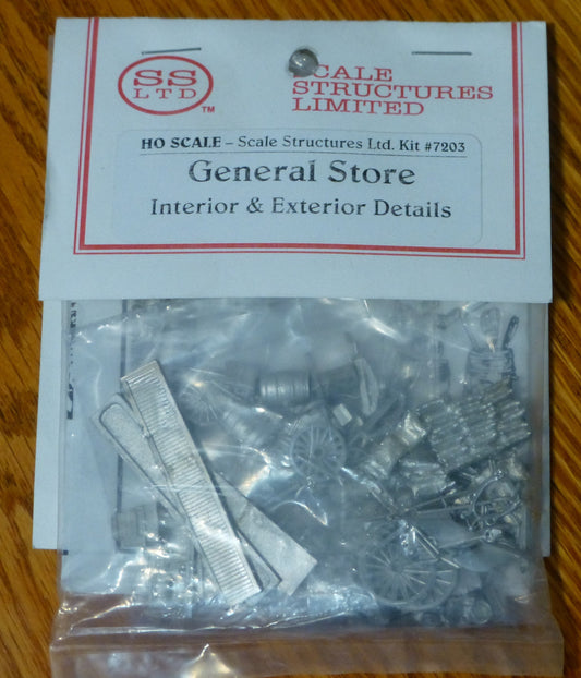 SS Ltd. HO #7203 General Store (Interior & Exterior Details)