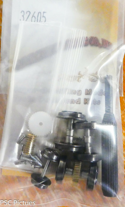 Precision Scale HOn3 #32605 Drivers, C-16, 4 Drivers, 1 Lead Wheel