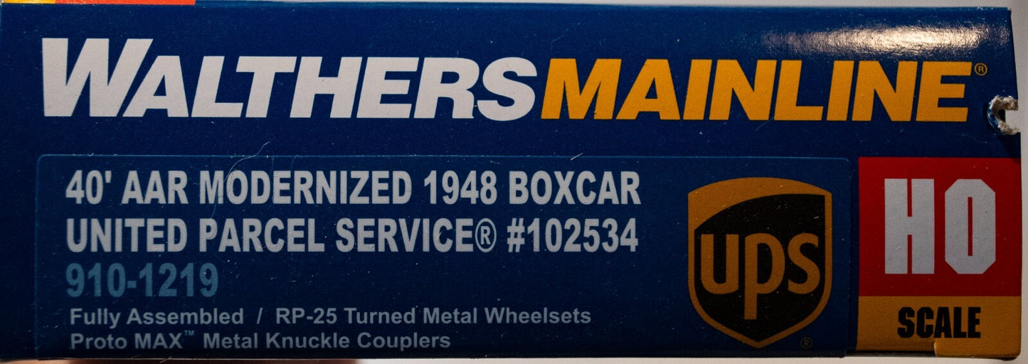 Walthers HO #910-1219 40' Association of American Railroads Modernized 1948 Boxc